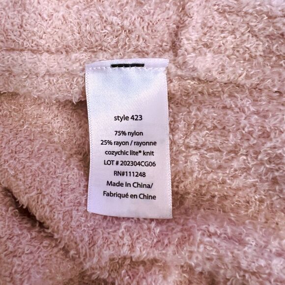 Barefoot Dreams Bamboo Cozy Chic Lite Circle Pink Lounge Cardigan Sweater SMALL - Picture 3 of 6